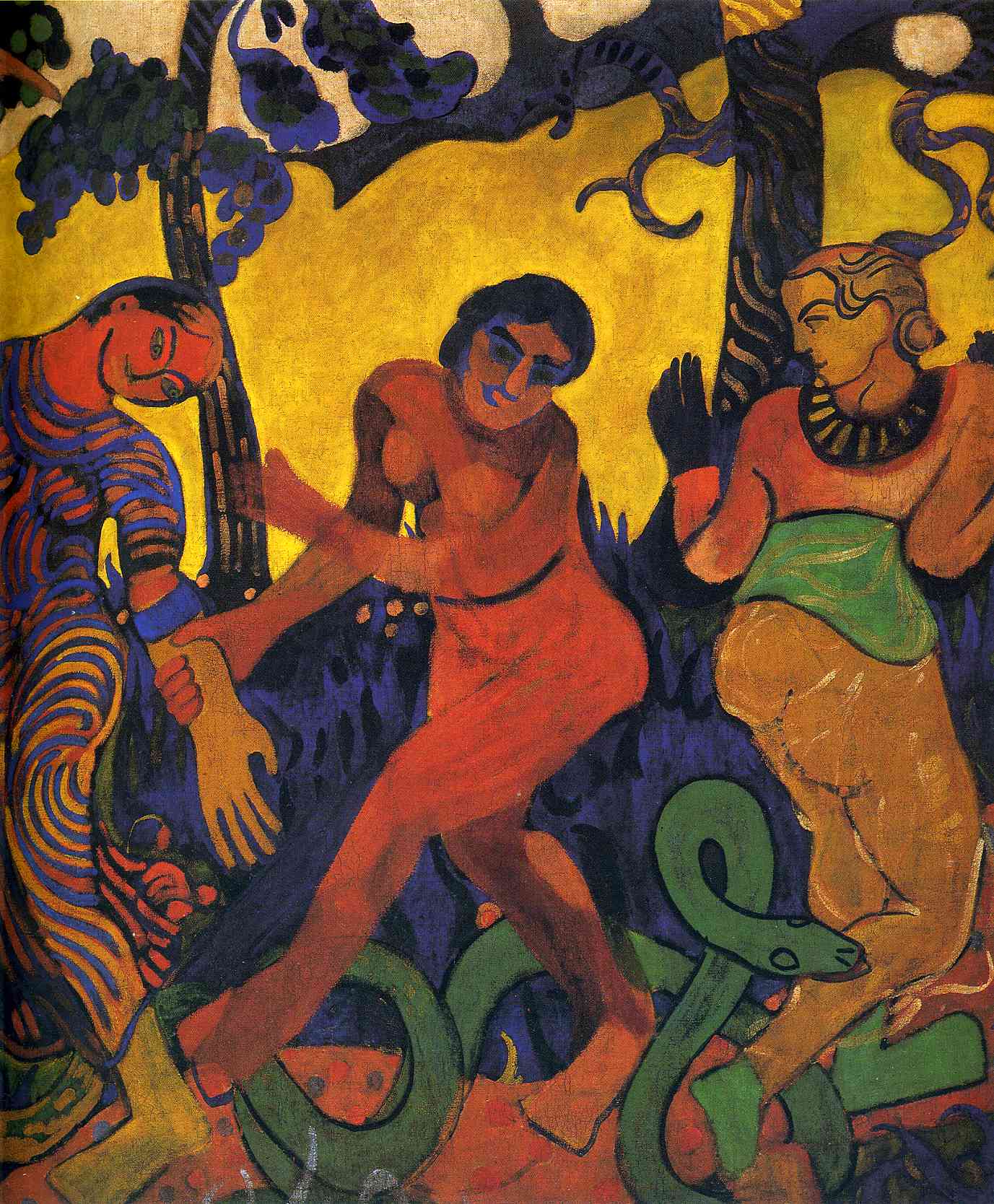 The Dance (Bathers) — André Derain · Zephyeer framed art print