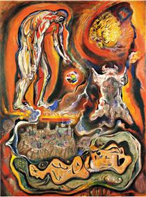 Iconic views of Toledo - André Masson