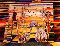 The Metaphysical Wall - André Masson