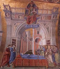 Dormition of the Virgin - Andrea del Castagno
