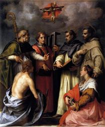 Disputation on the Trinity - Andrea del Sarto