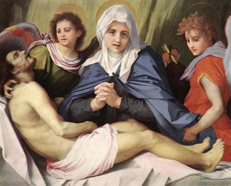 Плач Христа, c.1520 - Андреа дель Сарто