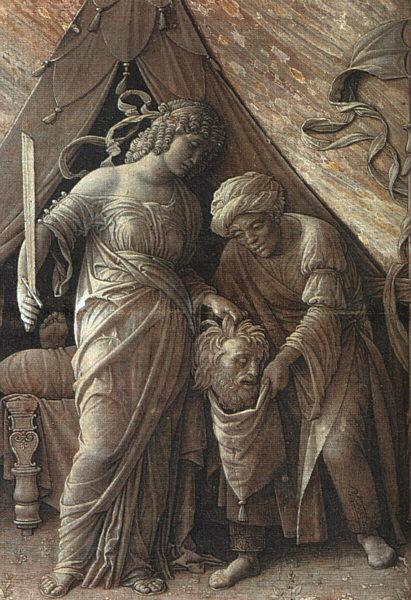 Judith and Holofernes, 1495 - 1500 - Андреа Мантенья