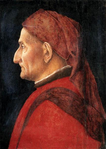 Портрет чоловіка, c.1450 - Андреа Мантенья