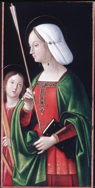 St. Ursula, 1514 - Andrea Solari