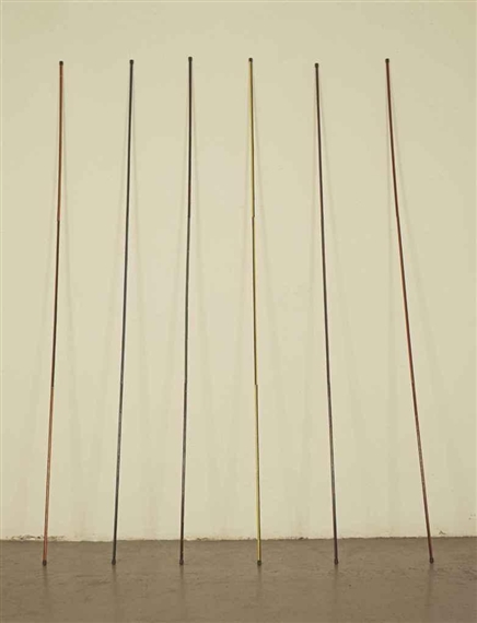 6 Bars, 1970 - André Cadere