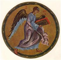 Ангел — символ евангелиста Матфея - Андрей Рублёв