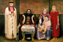 Family of merchant in XVII century - Andrei Ryabushkin
