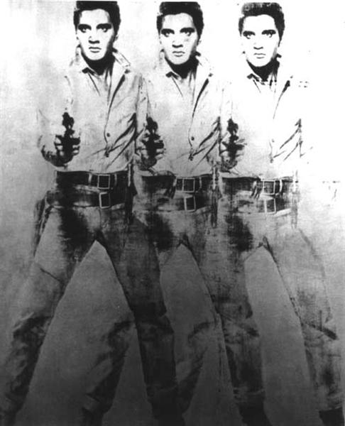 Triple Elvis, 1963 - Энди Уорхол