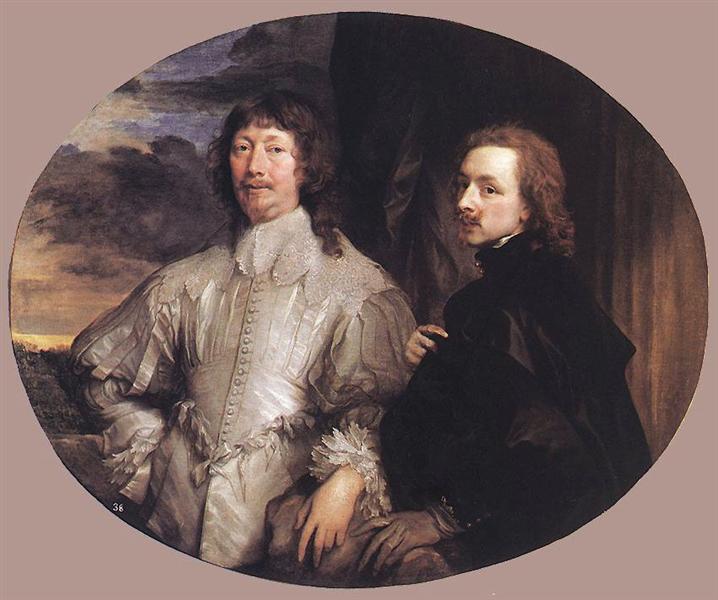 Sir Endymion Porter and the Artist, 1635 - Anthonis van Dyck