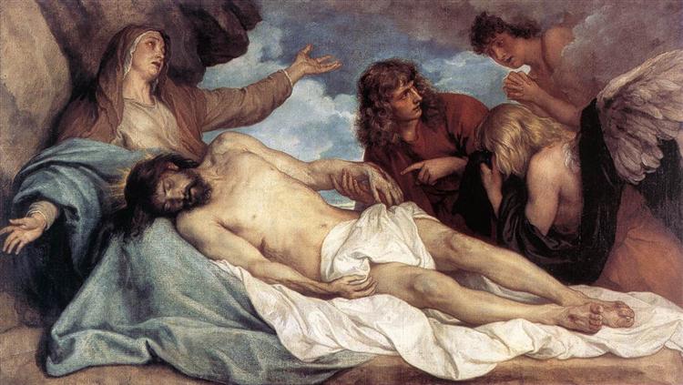 Оплакивание Христа, 1635 - Антонис ван Дейк
