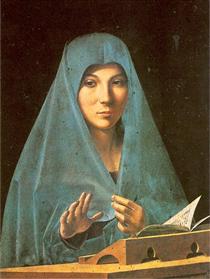 Virgin Annunciate - Антонелло да Мессіна