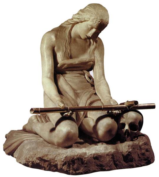 The Penitent Magdalene, 1796 - Анто́нио Кано́ва