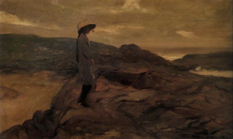 Contemplação, 1911 - Antonio Carneiro