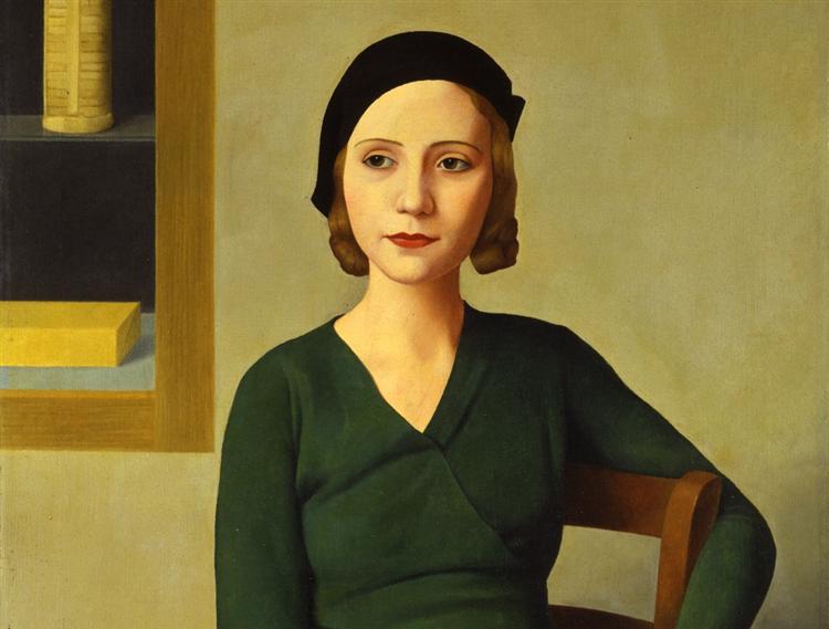 Donna al caffè, 1931 - Antonio Donghi