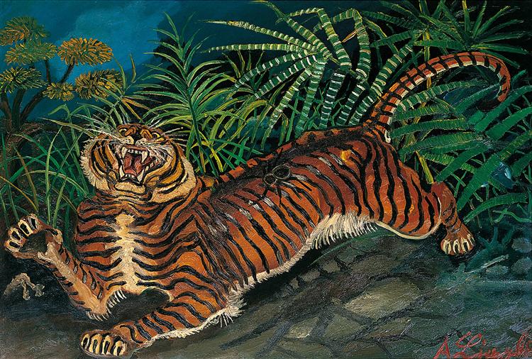 Tiger- - Antonio Ligabue