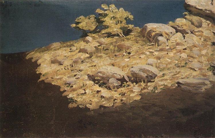 Mountain slope. Crimea, c.1890 - Arkhyp Kuindzhi