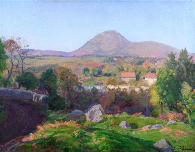 Landscape of Puy de Dôme - Armand Guillaumin
