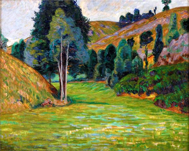 Valley in Pontgibaud, c.1890 - Armand Guillaumin