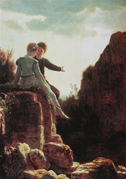 Honeymoon, c.1890 - Арнольд Бёклин