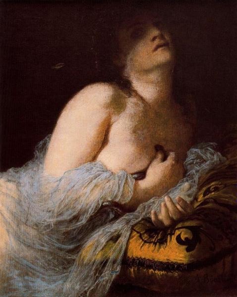 Смерть Клеопатри, 1872 - Арнольд Беклін