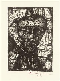 Head of the Diver (Deny Your Birth) - Arnulf Rainer