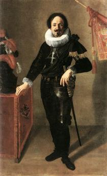 Portrait of a Condottiero - 阿尔泰米西娅·真蒂莱斯基