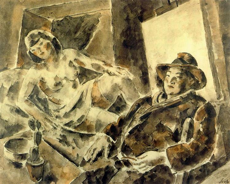 The painter Diego Rivera, 1931 - Артуро Соуто