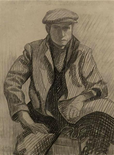 Self-Portrait, 1910 - Огюст Эрбен