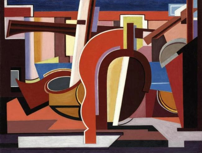 The Small Boat, 1927 - Auguste Herbin