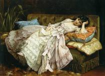 Sweet Doing Nothing - Auguste Toulmouche