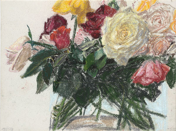 Roses, 1995 - Avigdor Arikha