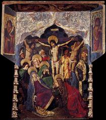 Crucifixion - Bartolomé Bermejo