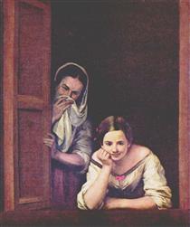 Deux Femmes à la fenêtre - Bartolomé Esteban Murillo