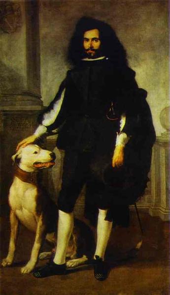 Portrait of Andres de Andrade-i-la Col, 1656 - 1660 - Бартоломео Естебан Мурільйо