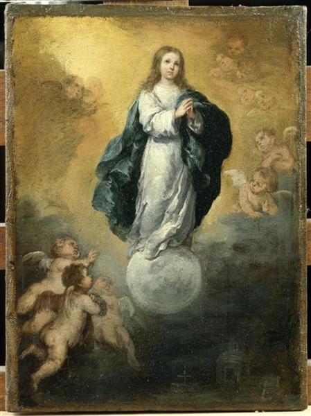 The Immaculate Conception, c.1650 - c.1655 - 巴托洛梅·埃斯特萬·牟利羅