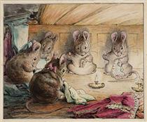 The Mice Sewing the Mayor’s Coat - Beatrix Potter