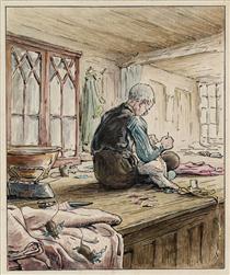 The Tailor of Gloucester at Work - Beatrix Potter