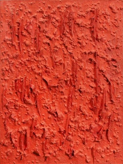 Rouge flamme, 1972 - Bernard Aubertin
