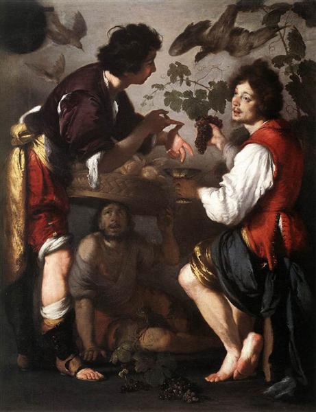 Joseph Telling his Dreams, 1626 - Бернардо Строцці