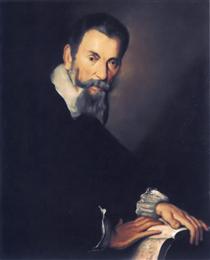 Portrait of Claudio Monteverdi - Бернардо Строцці