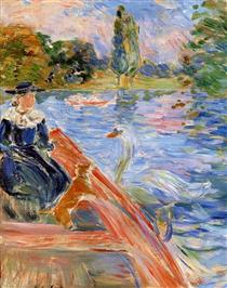 Boating on the Lake - Berthe Morisot
