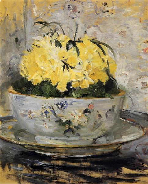 Daffodils, 1885 - Berthe Morisot