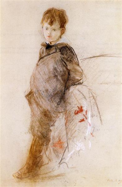Portrait of Marcel, c.1880 - Берта Морізо