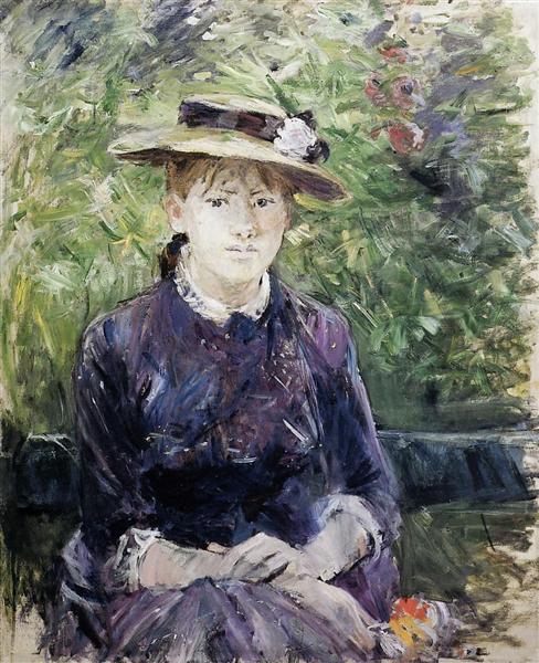 Portrait of Paule Gobillard, 1884 - Берта Моризо