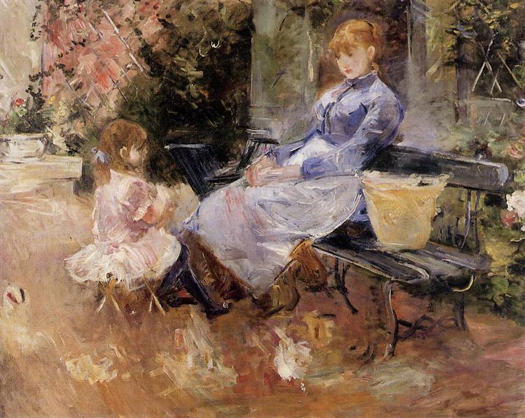 The Fable, 1883 - Berthe Morisot