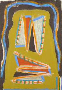 Indian Writhing - Betty Parsons