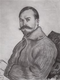 Автопортрет. 1902.jpg - Борис Кустодиев