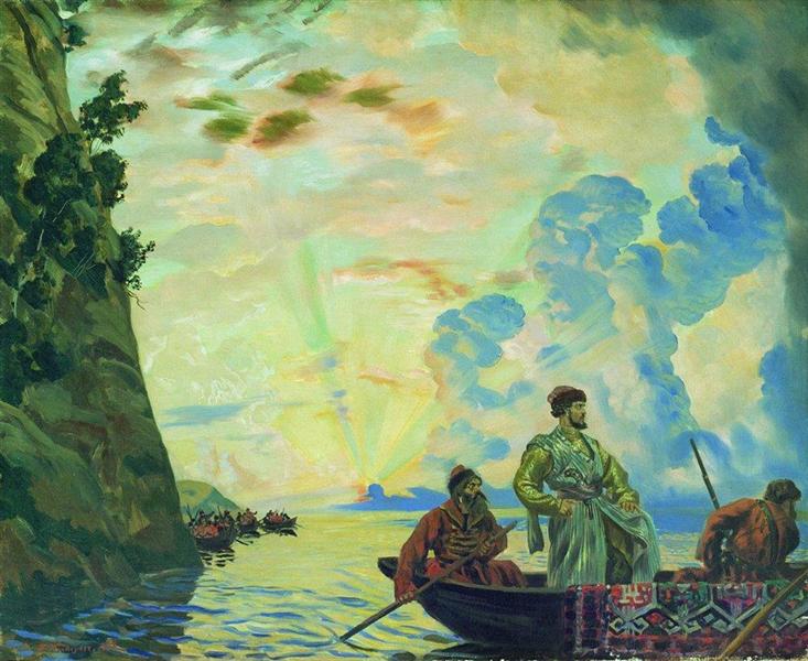 Stepan Razin, 1918 - Boris Koustodiev