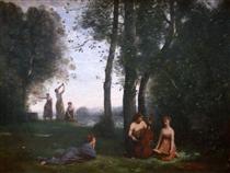 Le Concert champêtre - Jean-Baptiste Camille Corot